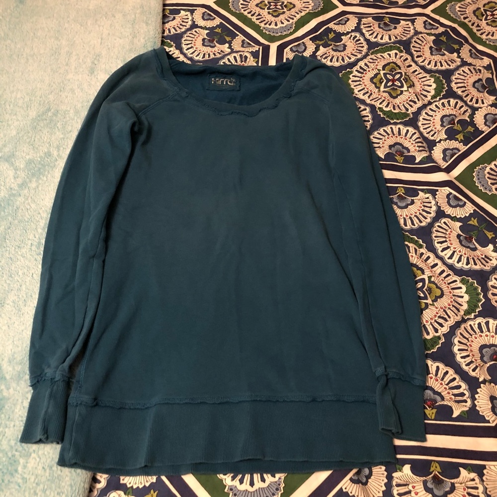 KIRRA sweatshirt. Distressed look.